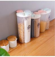 Caja De Almacenamiento Para Alimentos Con Capacidad Grande Y Organizadores Múltiples Transparente Anti-Humedad Para Cocina - details 6
