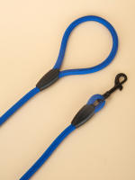 Correa De Perro Redonda Y Fuerte En Color Azul Real Para Mascotas Resistente Y Duradera Para Cachorros Y Perros Adultos - details 3
