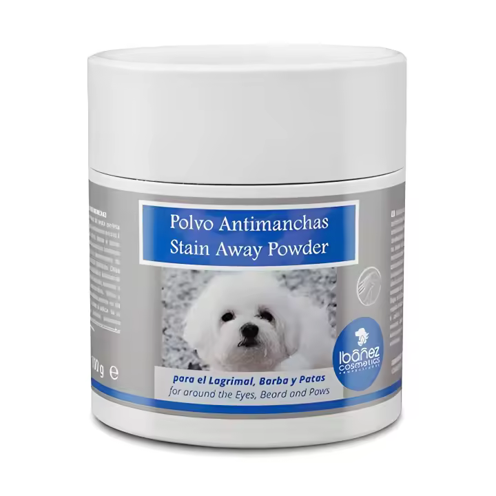 Ibañez Ibáñez Polvos Antimanchas para Mascotas - Elimina Manchas Rojizas y Estabiliza el Ph de las Lágrimas - 1
