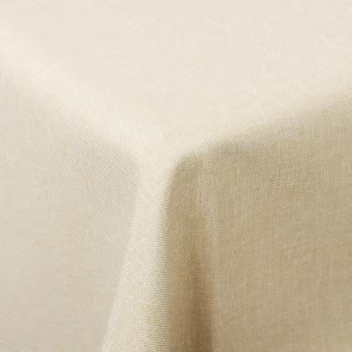 Mantel aspecto Lino, ropa de Mesa Repelente al agua 140x200 cm - 1
