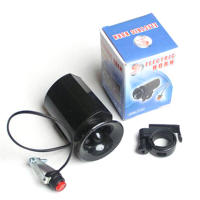 Bocina De Bicicleta Electrónica Negra Altavoz Sirena De Alarma Fuerte Sonido 6 Bikes Campana Ordinaria Para Vehículos - details 5