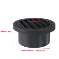 Conector De Escape Para Ventilador De Aire De Coche 75mm Adaptador De Salida De Calor Diesel Para Webasto Eberspaecher Propex - details 1