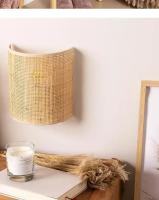 Lámpara De Pared De Rotura En Estilo Asiático Para Sala De Estar Y Dormitorio Iluminación LED Fijación En La Pared Decoración Con Malla De Rotura - details 2