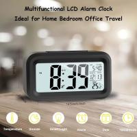 LCD Despertador Digital with Repetición de Datos de Temperature, Reloj de Mesa de Viajes para Sala de Oficinas Familiares - details 2