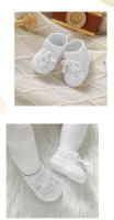 Zapatillas De Terciopelo Para Bebés Niños Y Niñas Primera Caminata 0-1Año Color Sólido Suave Antideslizante Antideslizante Para Niños Y Niñas Recién Nacidos - details 9