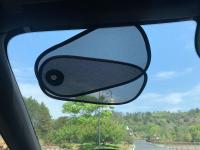 Visera Solar Ajustable Para Ventanas Laterales De Coche Protección Duradera Contra El Sol No Obstruye La Visibilidad Negro - details 7