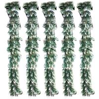 Guirnalda De Navidad Artificial De 180CM Planta De Pino Decoración Para Fiesta De Casa Boda Y Niños Material De Plástico - details 16