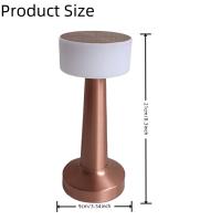 Lámpara De Escritorio Recargable LED Luz De Mesa Para Restaurante Barra Retro Luz Nocturna Exterior Decorativa Para Camilla Habitación - details 3