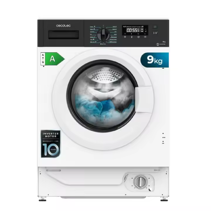 Cecotec Lavadora integrable Lavadora bolero dresscode 940 bi inverter a - 1
