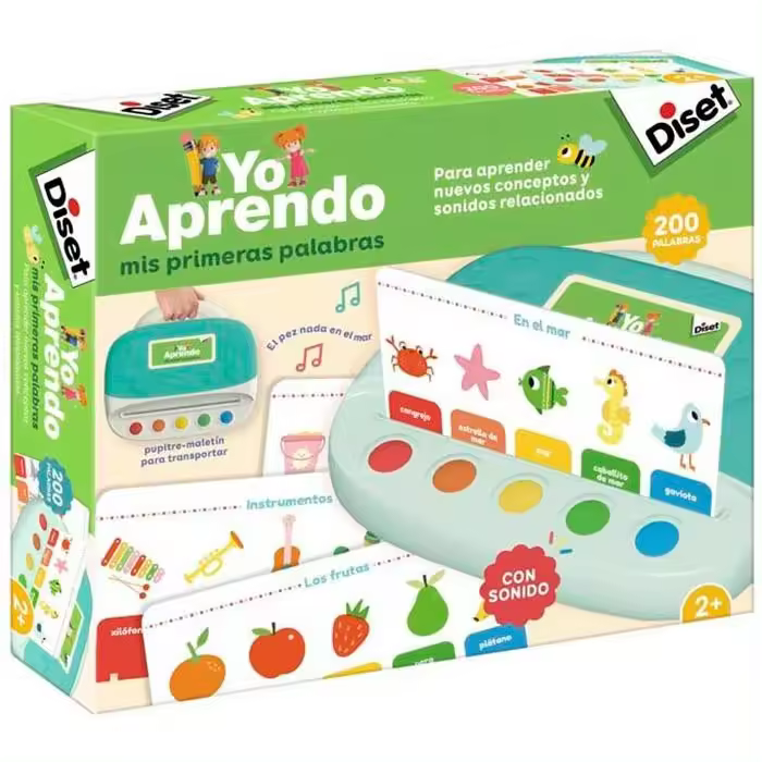 Diset - Yo aprendo mis primeras palabras. Para aprender nuevos conceptos con imágenes y sonidos - 1