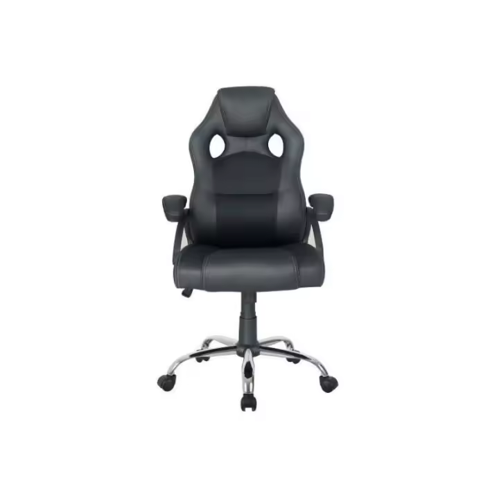 Silla Oficina Equip Ergonomica Negra Pu Hq - 1