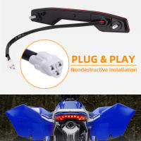 Luz De Freno Trasera LED Para ATV Suzuki LT-R450 LT-R450(Z) LTR450 QUADRACER 2006-2011 Asamblea De Luz De Caudalimetro Material ABS + PC - details 3