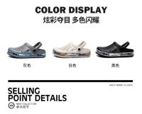 Zapatillas De Hombre Para Verano Clogs Sandalias Plataforma Planas Zapatos De Agua Para Jardín Y Hogar Comodidad Al Aire Libre - details 6