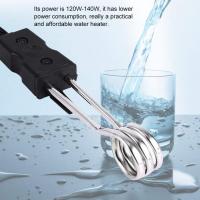 Calentador de Agua Eléctrico portátil de Ahorro de Energía, calentador de inmersión instantáneo, herramienta para Viajes, campamentos, picnics, Automóviles, Agua Vida de 12 V/24 V (12 V) - details 0