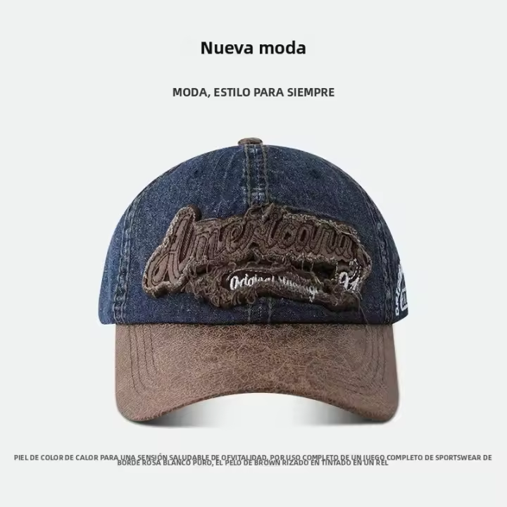 Gorra De Béisbol Punk Letra Para Hombres Y Mujeres Estilo Hip Hop Retro Snapback Hecha De Algodón Con Visera Para Exterior Gorras Trucker Dad Hats Gorras Y2k - 1