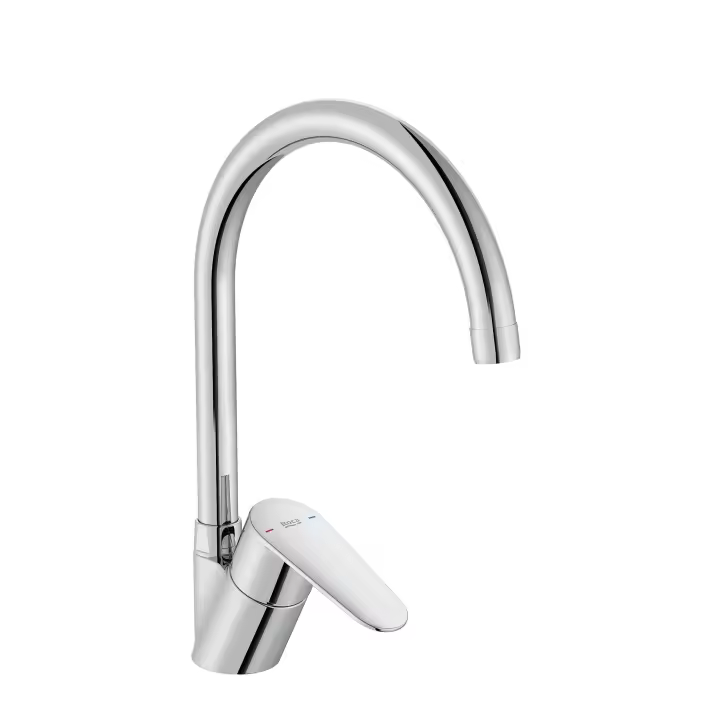 Roca A5A8E4FC00 Mezclador Cocina, Coleccion Victoria Plus, Cromado - 1