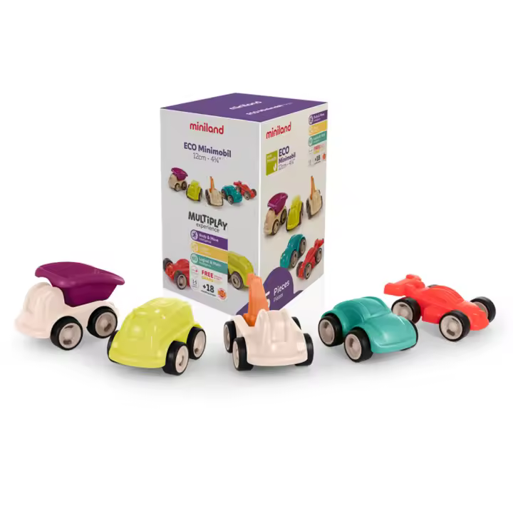 Coches de juguete ECO Minimobil (12cm) - 1