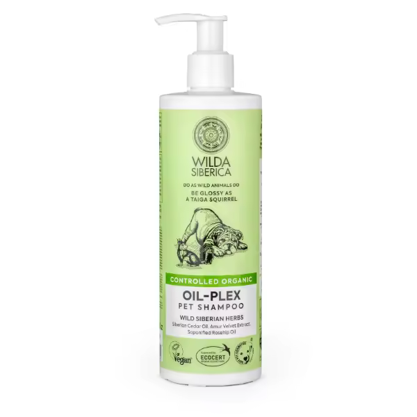 NATURA SIBERICA CHAMPÚ OIL-PLEX PARA MASCOTAS, 400 ML - 1