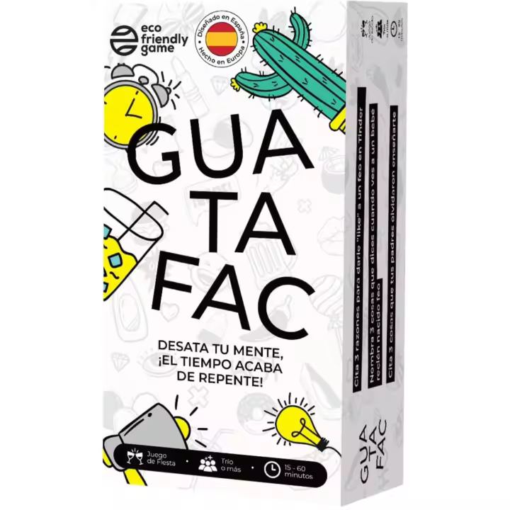 ATM- Juego GUATAFAC- Juegos de mesa adulto, Juego de Cartas- Regalo ideal hombre o mujer - 1