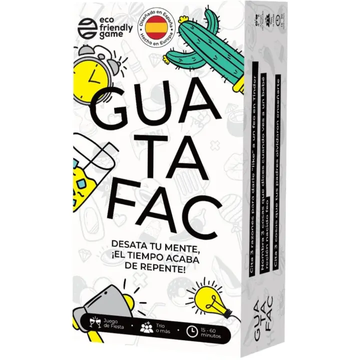 ATM- Juego GUATAFAC- Juegos de mesa adulto, Juego de Cartas- Regalo ideal hombre o mujer - 1