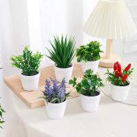 1SET De Plantas Simuladas En Maceta Para Decoración De Oficina Comercial Sala De Estar Estudio Courtyard Decoración Del Hogar Adecuado Para Mesas De Trabajo Y Espacios Comunes - details 8