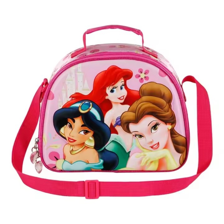 Karactermania Portameriendas 3D Palace Princesas Disney 20x25,5x10cm Producto Oficial - 1