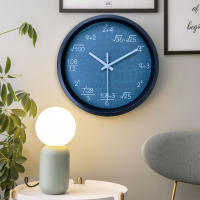 Reloj De Pared De Diseño De Fórmulas Matemáticas Para Niños Reloj Instructivo Para Aprender Reloj De Pared Silencioso Decoración De Habitación - details 1