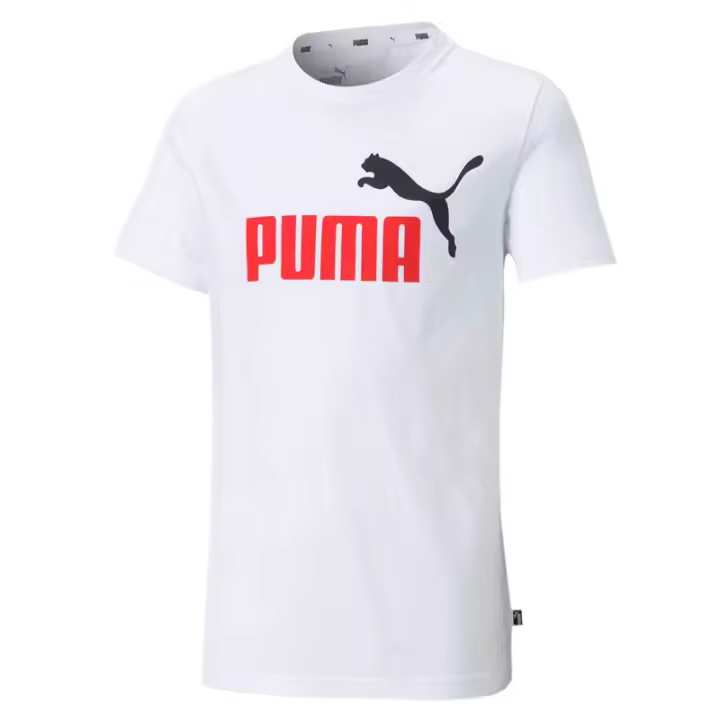 PUMA Camiseta para hombre ESS+2 COL LOGO TEE Blanco 684708-02 - 1