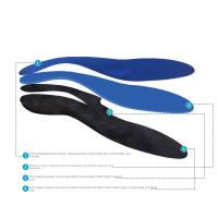Almohadillas De Apoyo De Arco Ortóticas EVA Para Zapatos Almohadillas De Pies Planos Para Mujer Y Hombre Cuidado Del Pie Alivio De La Fascitis Plantar Absorción De Choque Transpirables Negro - details 4