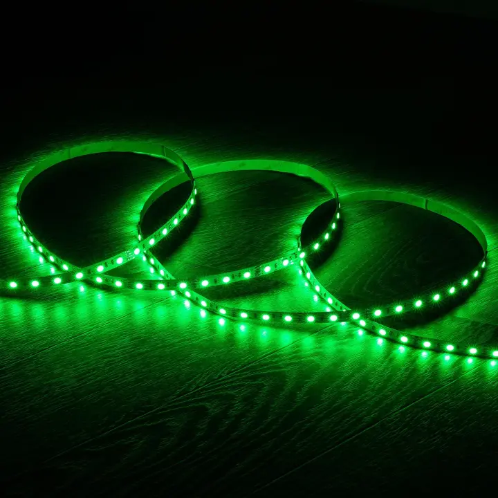 Ledkia Tira LED 12V RGB SMD 60 LED/m 5m 9W/m Ancho 10mm Corte 5cm IP20 RGB - 1