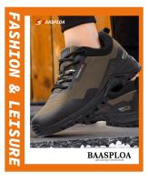 Zapatos De Senderismo Para Hombre Baasploa Antideslizantes Y Resistentes Al Desgaste Fashion Impermeables Comodidad Deportiva Outdoor Sneaker - details 1
