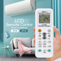Control Remoto Universal Para A/C Ajustable a Todas Las Marcas MAJOR LCD DGS Comunicación Inalámbrica IR Frecuencia 433 MHz - details 1