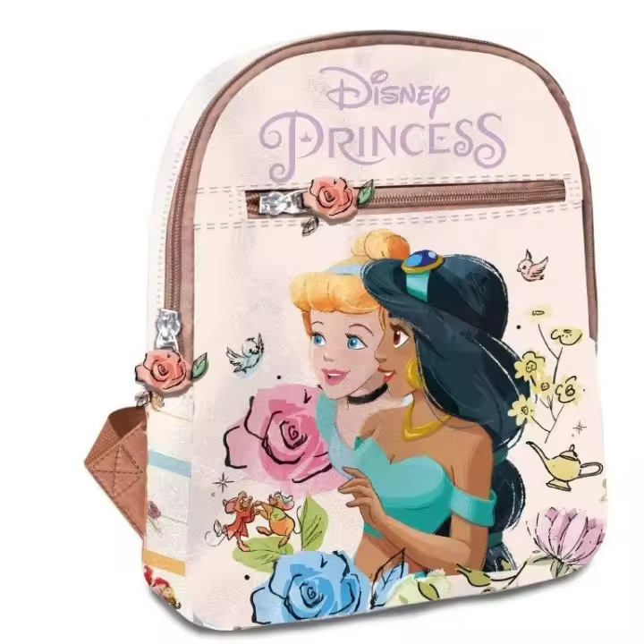 Bolsos Hf Mochila Mediana Princesas Disney Kindness 30Cm Producto Oficial Producto Escolar Para Niños y Niñas - 1