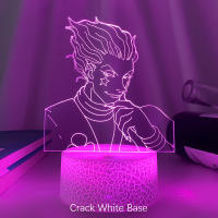 Lámpara De Noche LED USB Anime Hunter X Hunter Luz Táctil Para Niños Decoración 3D Lámpara Hisoka Iluminación Para El Dormitorio - details 5