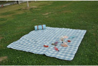 Manta De Camping Impermeable Con Correa De Cuero Manta De Playa Rectangular Con Estampado Colorido Para Picnics Y Barbacoas Alfombra De Descanso Para Dormitorio - details 8