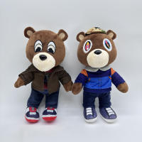 Muñeco De Peluche Kanye 30CM De Alta Calidad Juguete Suave Para Niños Regalo De Cumpleaños Dibujito Famoso Peluche Unisex - details 19