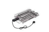 Parrilla eléctrica de acero inoxidable portátil para barbacoa y uso doméstico - details 4