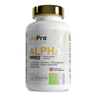 LIFE PRO NUTRITION ALPHA PRO 90 VEGANCAPS - Optimización y Control Hormonal - Aumenta Rendimiento y Crecimiento Muscular - details 0