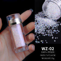 3D Art De Uñas Con Cristales Y Brillo DIY Microesferas Mezcladas Para Decoración De Uñas Ornamentos De Vidrio De Tamaño Pequeño - details 5