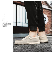 Zapatos Casuales Para Hombre Transpirables Ligeros Mocasines De Lona Cómodos Con Moneda Suave Para Conducir Barco - details 1