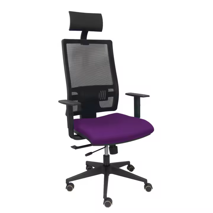 Piqueras Y Crespo Silla de Oficina Ergonómica con Brazos Regulables y Cabecero Fijo - 1