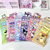 Pegatinas Kawaii Sanrio DIY Para Diario De Mano Decorativas Con Dibujos De Gatos Y Kuromi Divertidos Regalo De Navidad O Cumpleaños Para Niñas - details 0