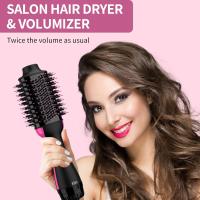 Secador de pelo en uno, secador de pelo 4 en 1 y moldeador voluminizador with Iones negativos de - details 5