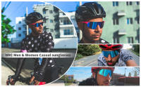 Gafas De Ciclismo NRC UV400 TR90 Deportivas Para Hombre Y Mujer Lentes Poliáctileno Multiuso Ideal Para MTB Pesca Ciclismo Y Senderismo - details 3