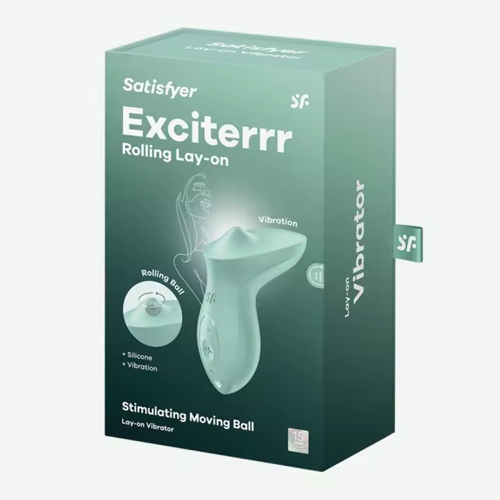 SATISFYER MODELO ESTIMULADOR EXCITERRR COLOR MENTA VIBRADOR Juguetes Sexuales Sexshop Mujer - 1