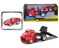 Modelo De Camión De Transporte Maisto 1:64 Chevrolet Ford Con Pallet Para Colección Y Juguete Infantil Metal Sin Batería - details 9