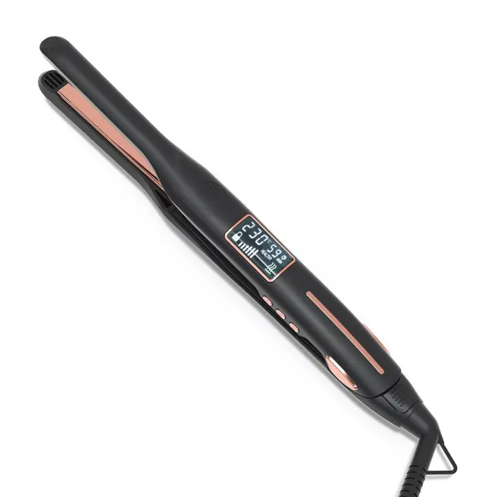 Plancha de pelo, mini férula pequeña y esponjosa para uso doméstico, adecuada para hombres con flequillo rizado - 1