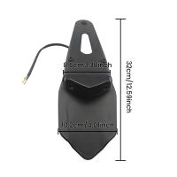 Luz Trasera LED Y Parachoques Trasero Universal Polisport Para Motocicleta Estilo Enduro Dirt Bike Fender Taillight MX Trail - details 6