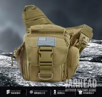 Bolsa Mensajera Táctica 900D Para Hombres Bolsa De Hombro Cruzada Impermeable Para Camping Y Fotografía DSLR Camuflada - details 1