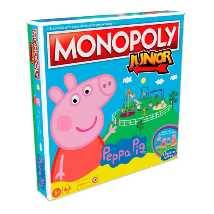 Monopoly Junior F1656 PEPPA PIG MONOPOLY - 1